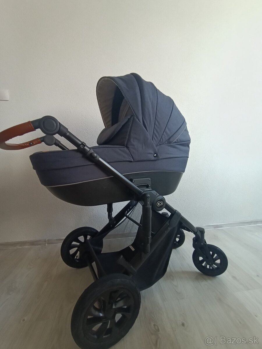 Kočík kombinovaný Kinderkraft Prime 3v1 - Deep Navy