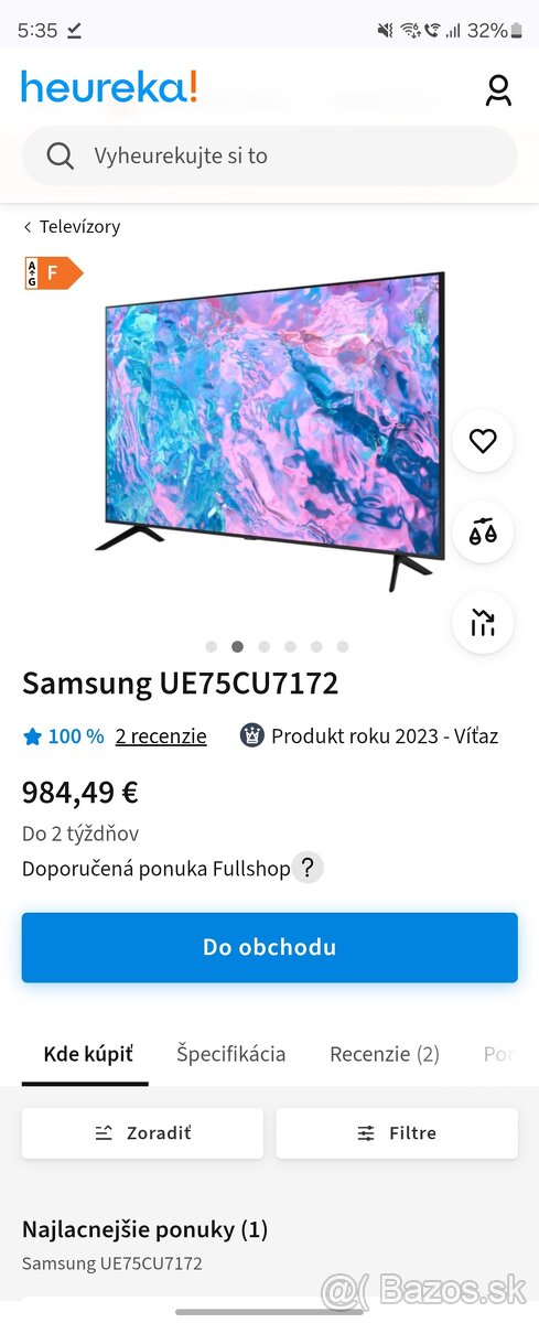 Samsung tv