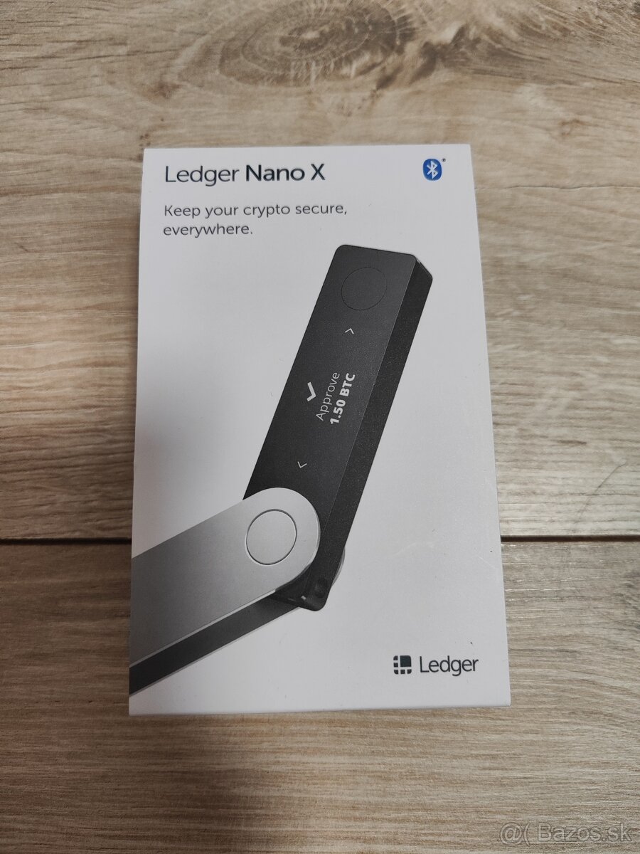 Ledger Nano X - kryptopeňaženka - najlepšia na trhu