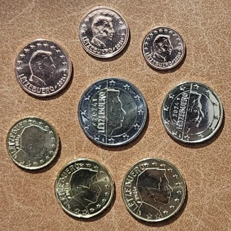 Obehové euromince Luxembursko
