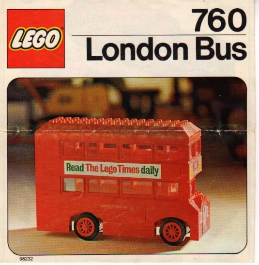 LEGO 760 London bus