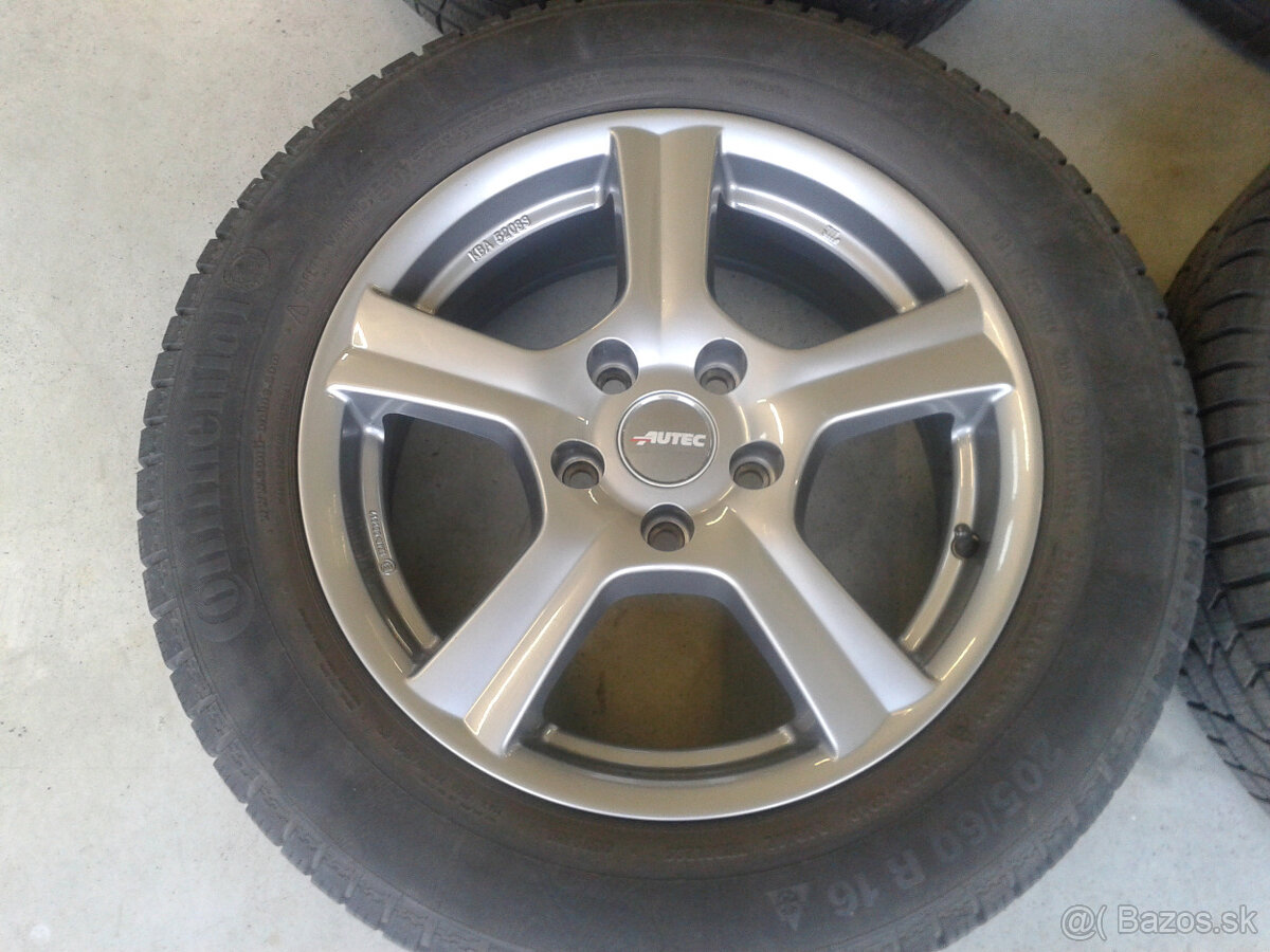 Zimne ALU 5x112 R16 6,5J ET46 AUTEC