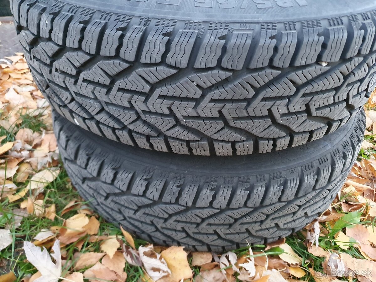 Zimné pneu 185/65R15 plus disky 4x100