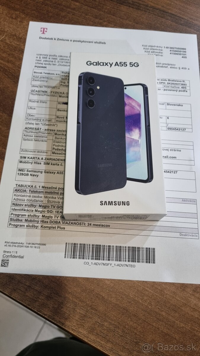 Samsung Galaxy A55  8GB/128GB navy