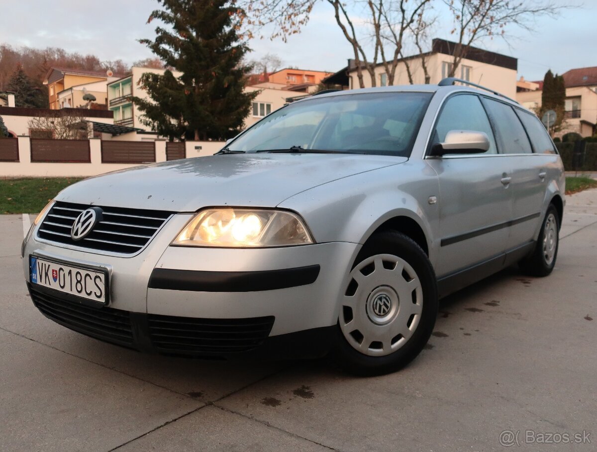 VW Passat Variant 1,9 TDI 96kW Highline, 6-rýchlostný, ťažné