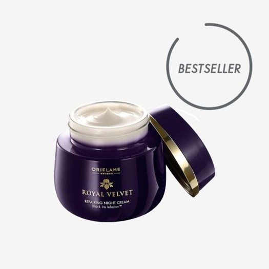 Spevňujúci nočný krém Royal Velvet Oriflame