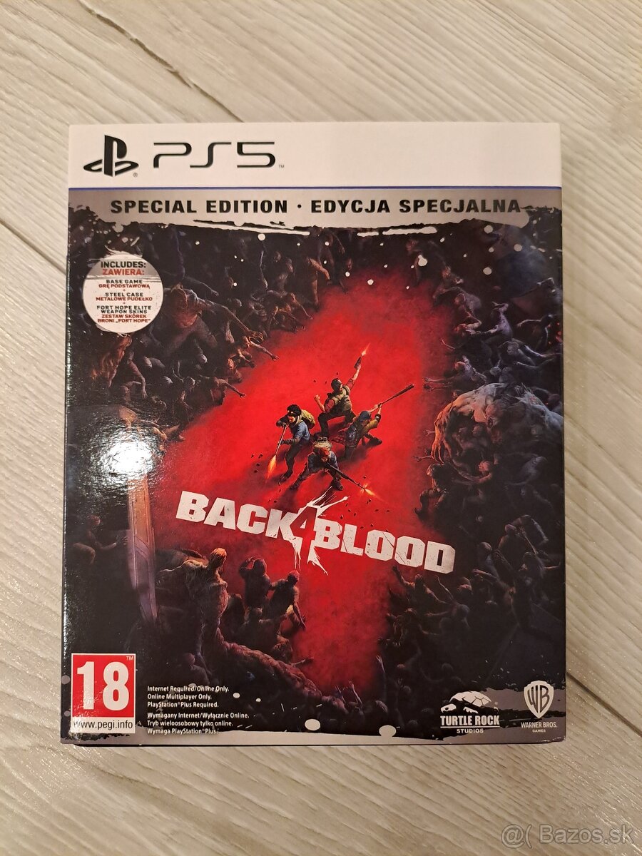 Back 4 blood special edition ps5