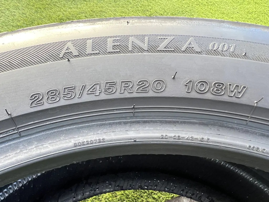 BRIDGESTONE ALENZA 285/45 R20 108W nové letné pneu