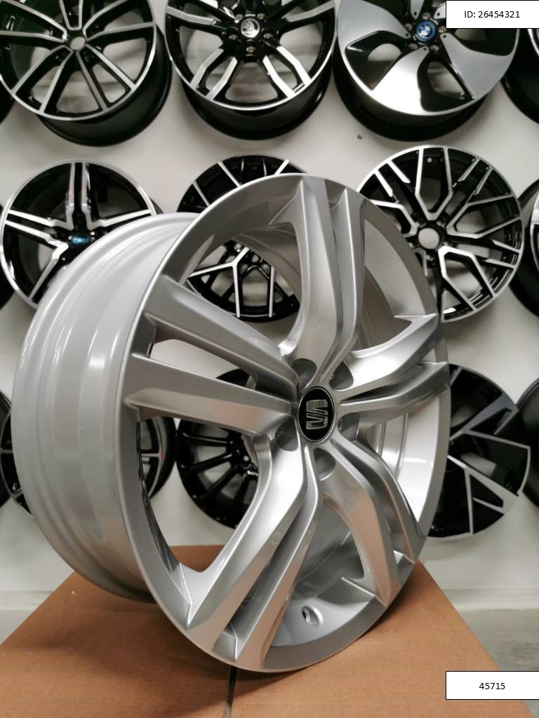 Seat - Ibiza , Leon Original Alu disky R17 5x100 1238