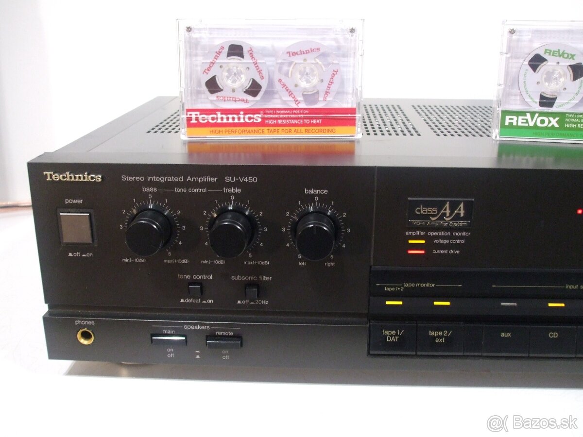 HIGH END zosilnovac 450W TECHNICS trieda Class AA, Japan