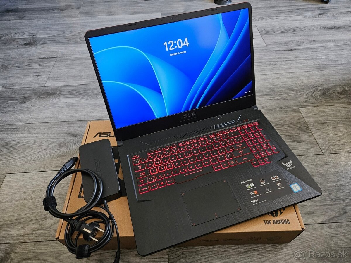 Herný notebook ASUS TUF – i7, GTX1060-6GB, 32GB RAM, 1TB SSD