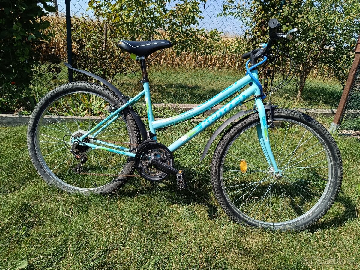 Predám 2 dievčenské bicykle Kenzel Compact a 1 Esperia 26"