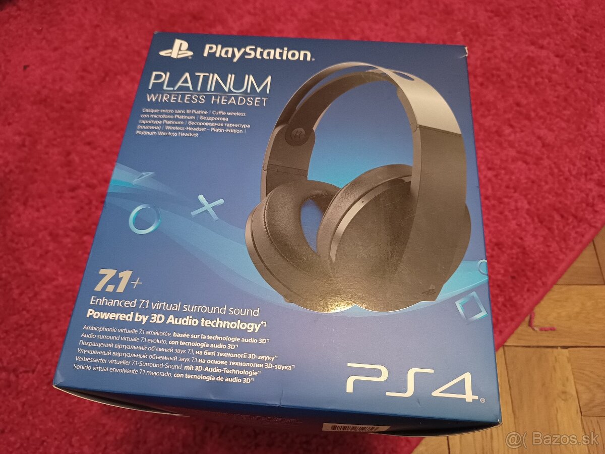 Sony Wireless platinum headset 7.1