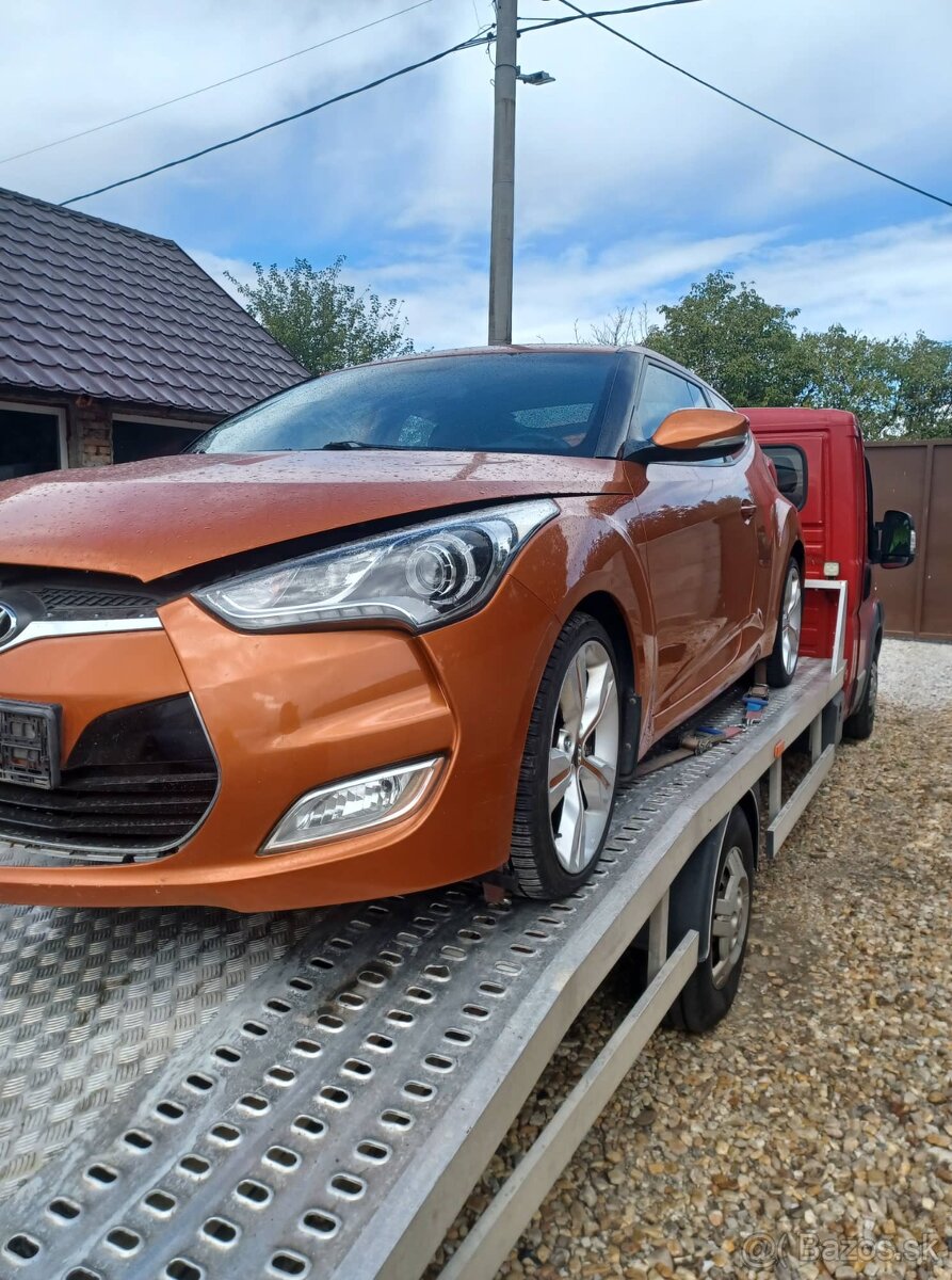 Rozpredam Hyundai Veloster 1.6GDI 103kw G4FD 2012