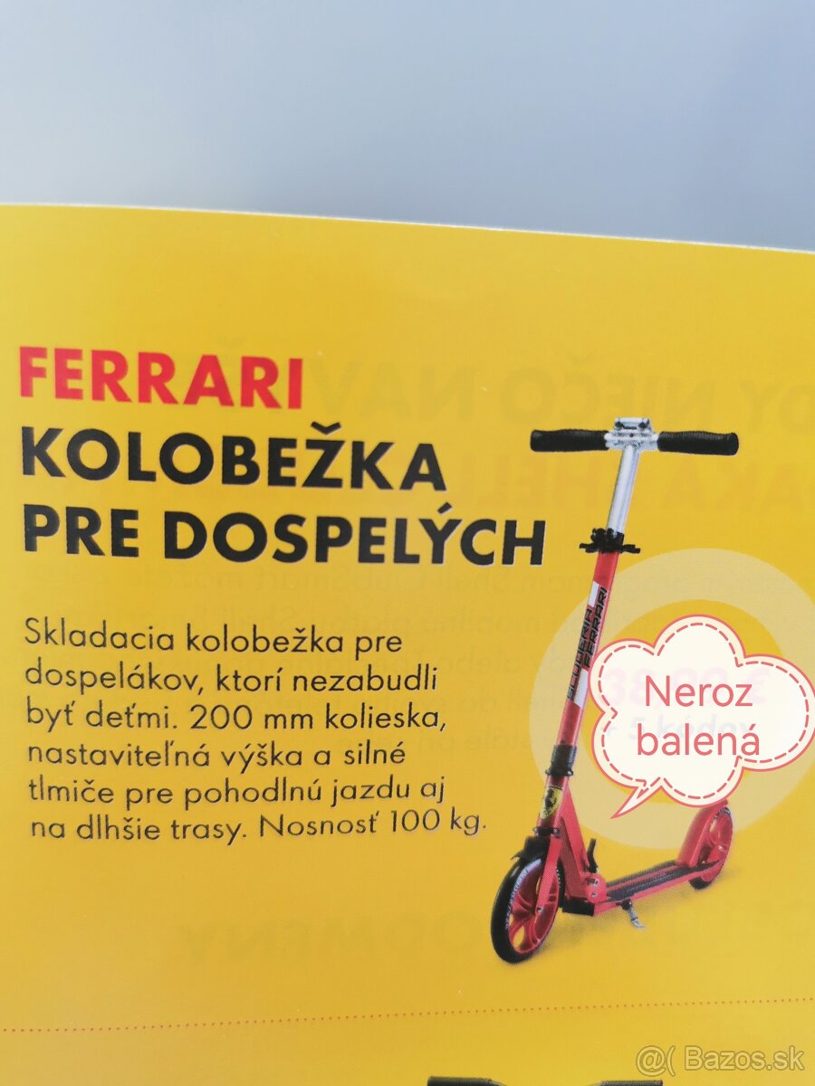 Kolobežka FERRARI