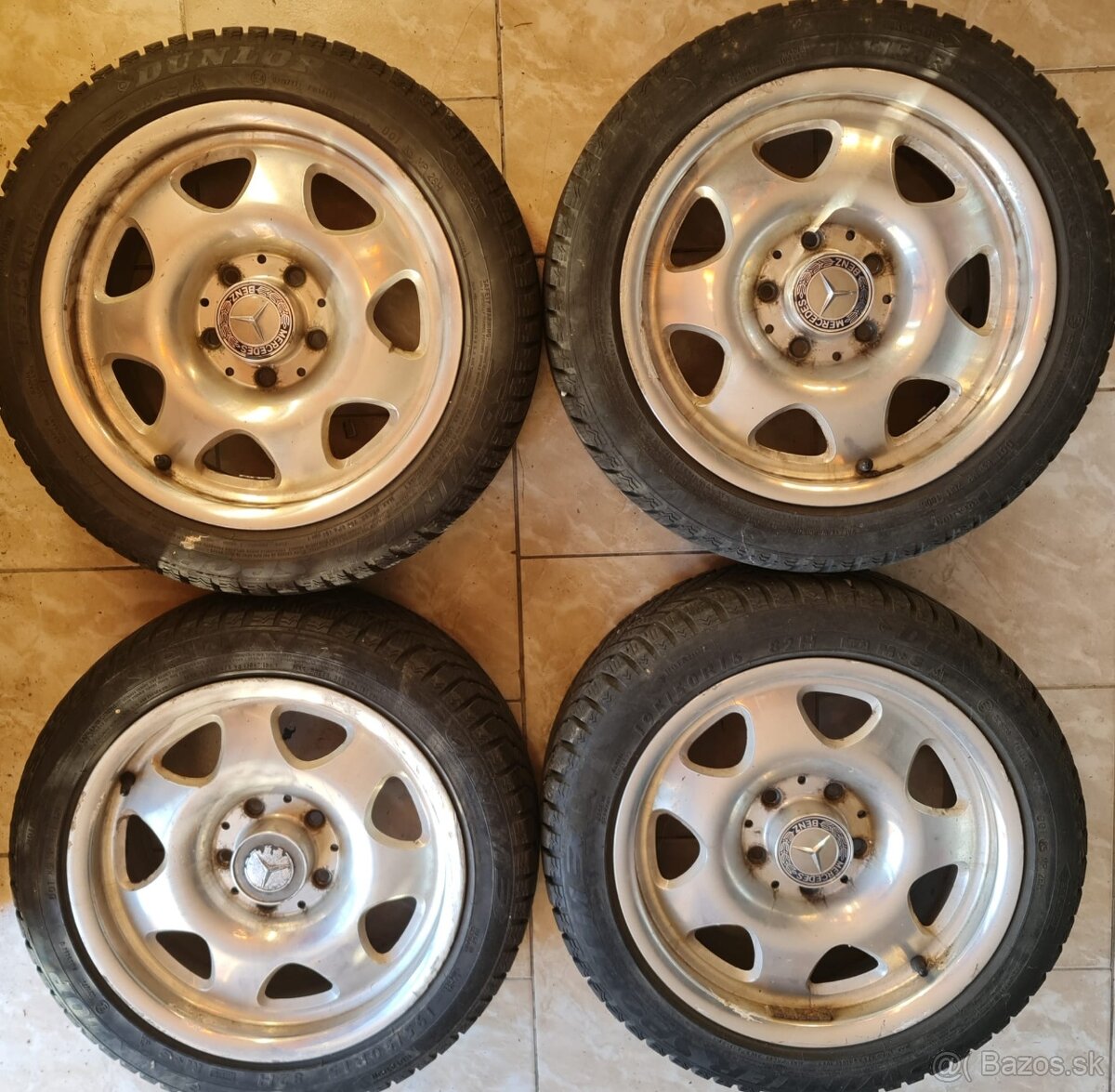 Predám komplet kolesá s gumami 195/50 r15