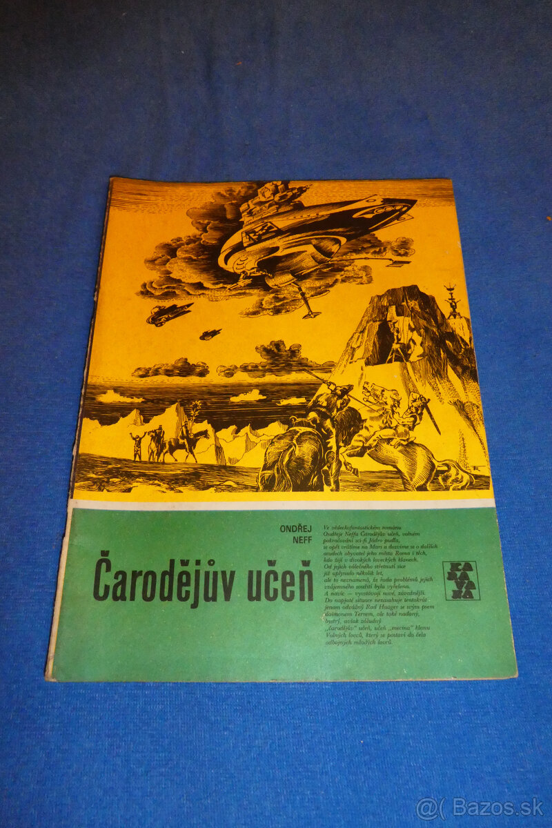 sci-fi román O.Neff: Čarodějův učeň, Albatros 1989