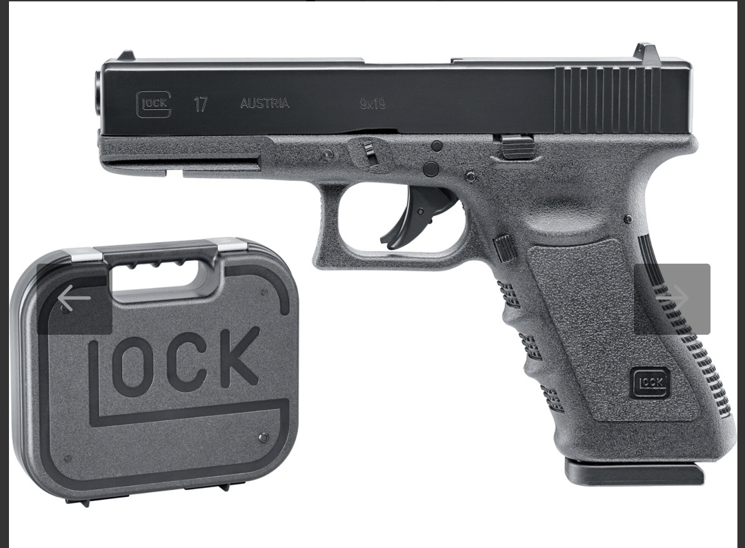 Vzduchová pištoľ Glock 17 BlowBack BB/Diabolo CO2

