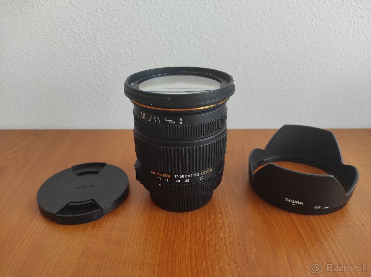 SIGMA 17-50 mm F2.8 EX DC OS HSM pre Nikon - TOP STAV