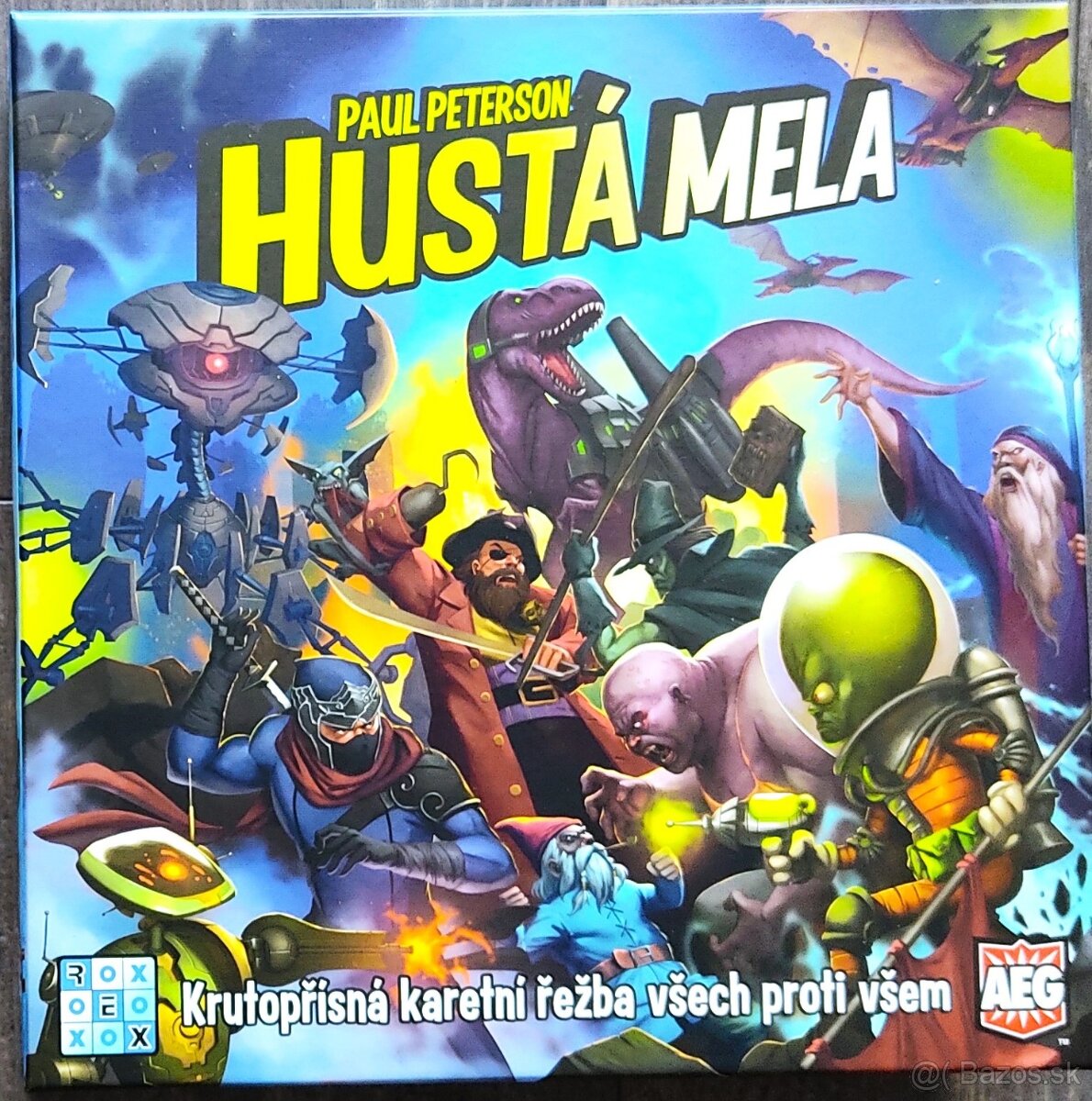 spoločenská hra Hustá mela