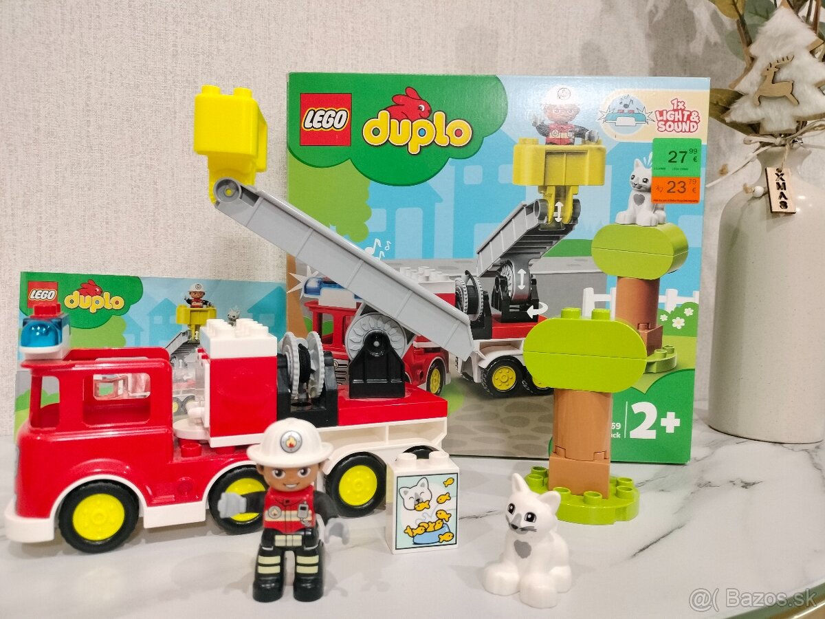 Lego Duplo 10969 – Hasičšké vozidlo