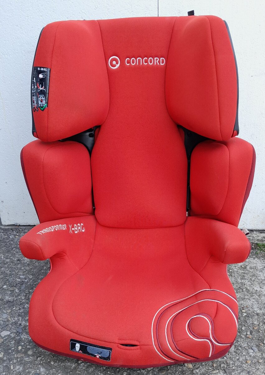 Autosedacka CONCORD transofrmer ISOFIX