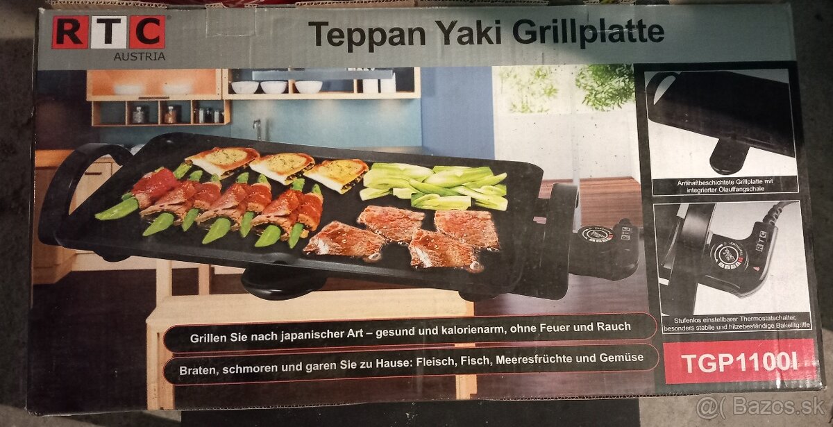 Stolný gril / grilovacia platňa - TEPPANYAKI