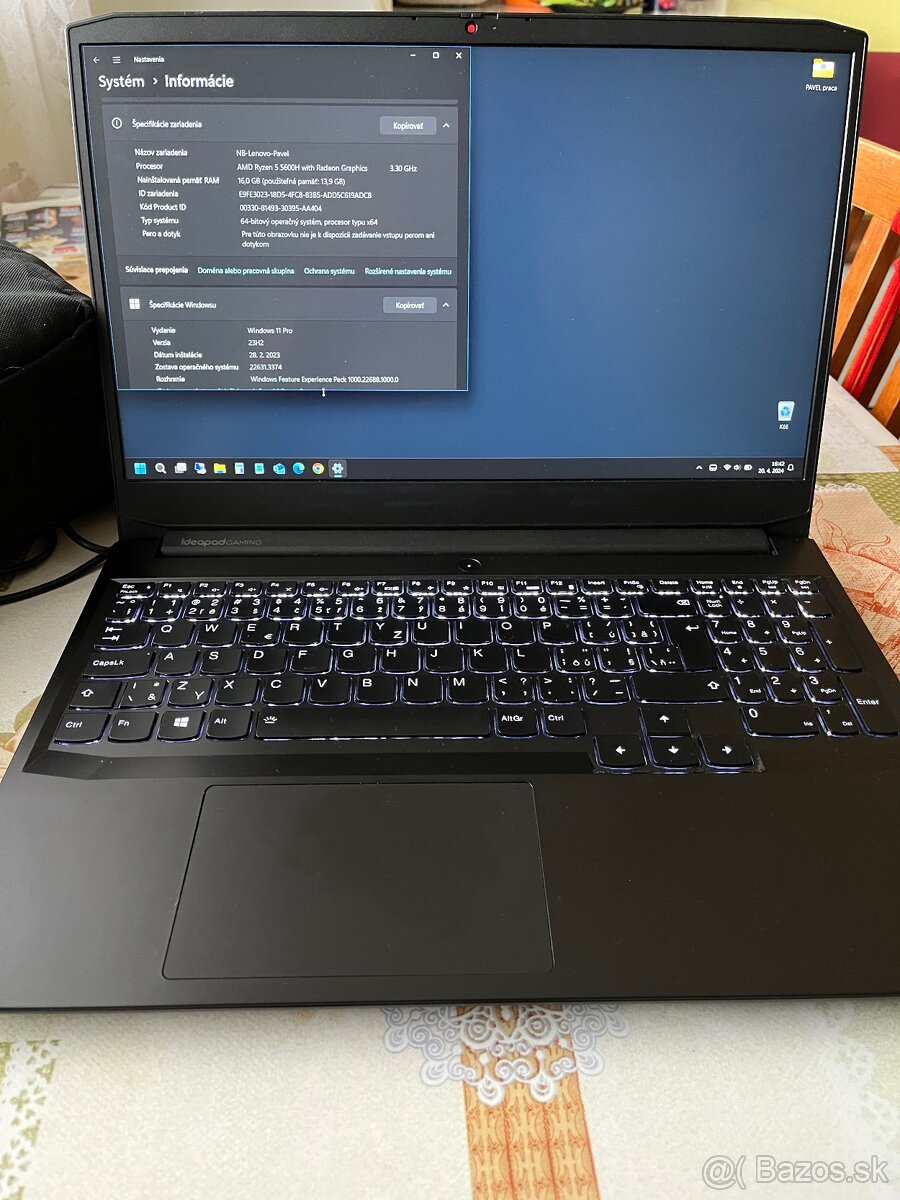 Lenovo IdeaPad Gaming 3 15ACH6