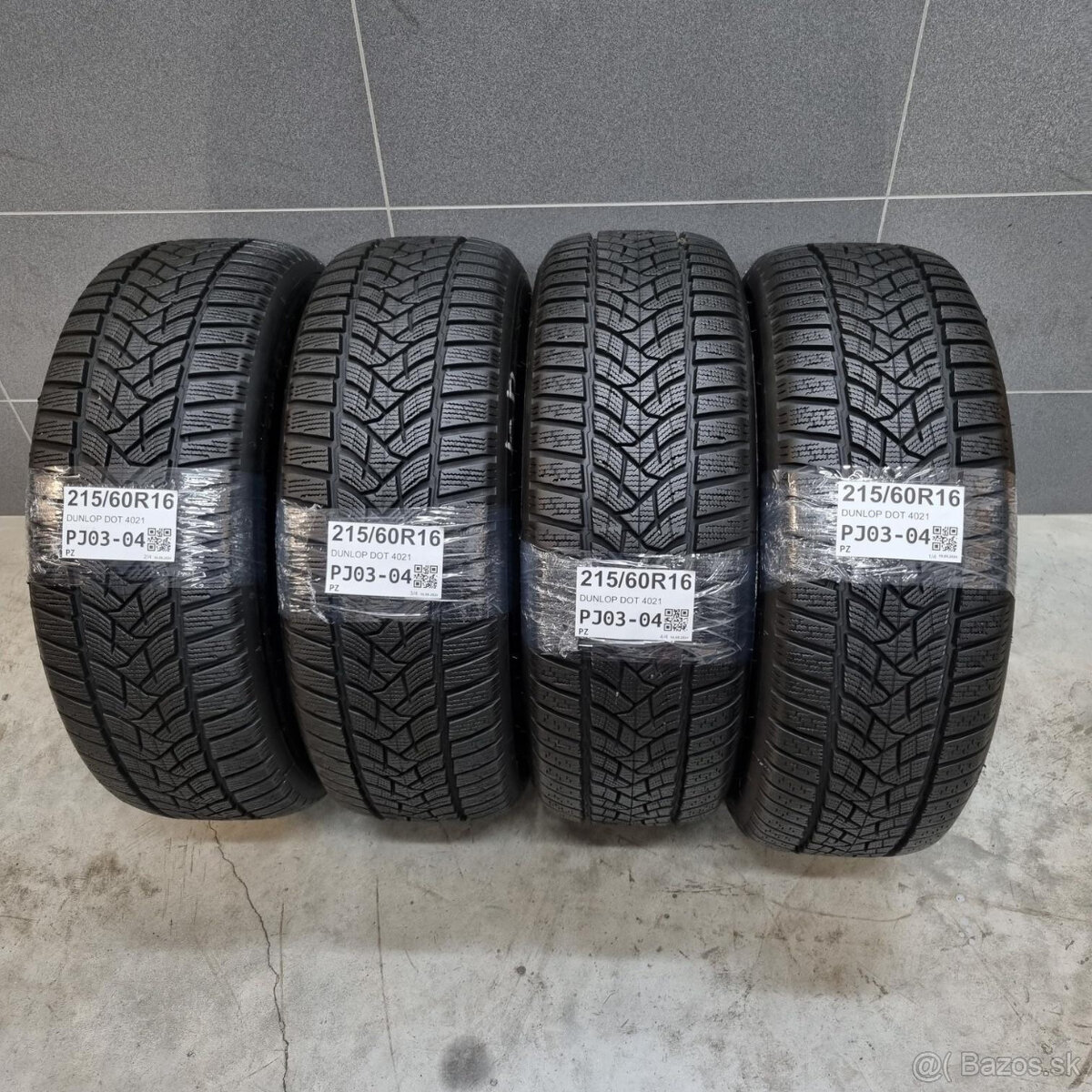 Zimné pneumatiky 215/60 R16 DUNLOP DOT4021