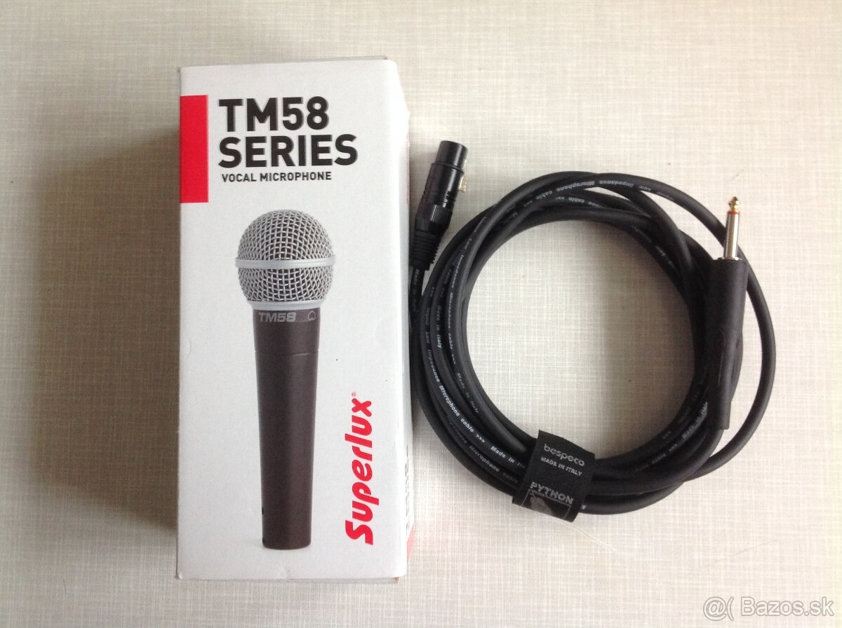 VOCAL MICROPHONE  TM58 SERIES SUPERLUX