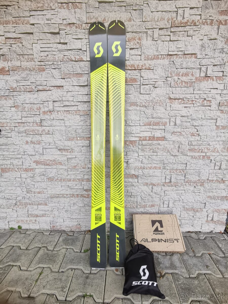 Nové Skialpové lyže SCOTT - SPEED QUIDE 89(156cm)