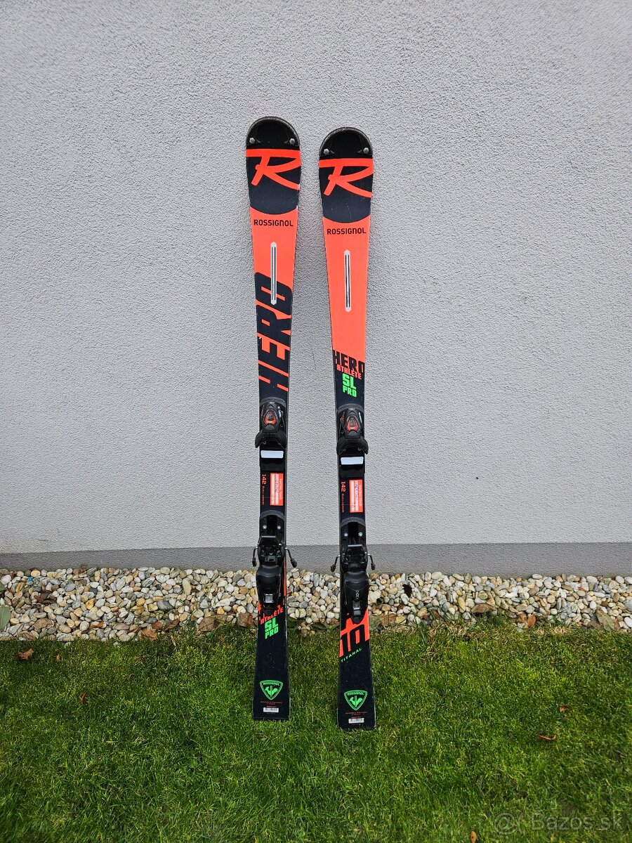 Predám lyže Rossignol Hero SL PRO 142 cm