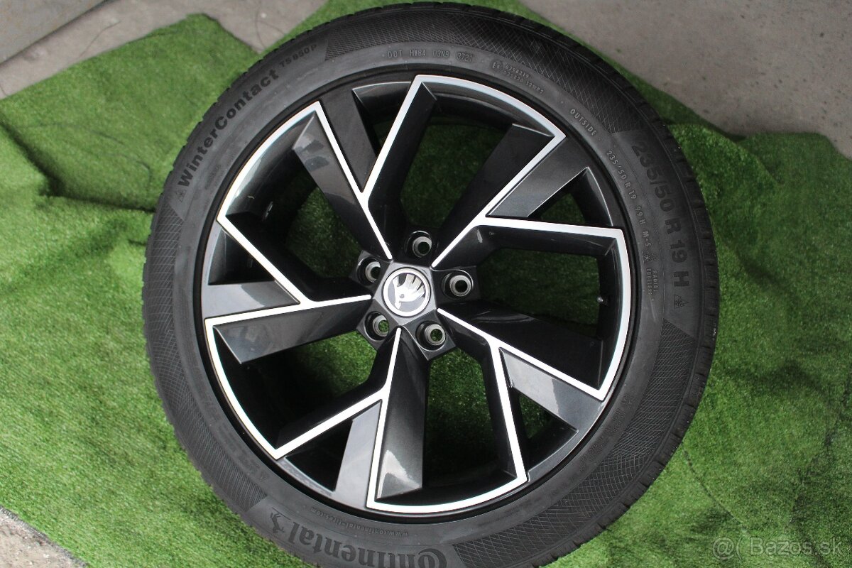 19"---ŠKODA--KODIAQ---RS--5x112 R19--/PEVNOSTNE/--ZIMNA SADA