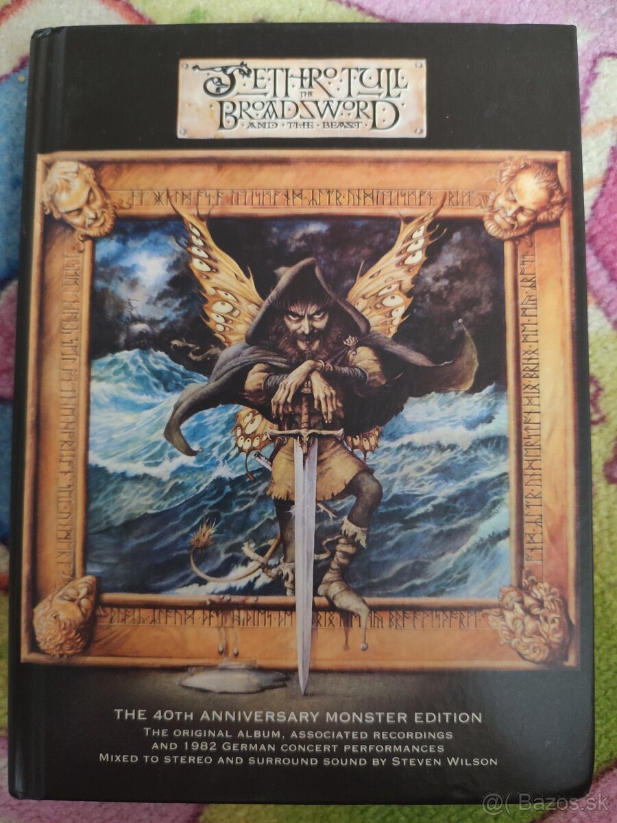 5CD+3DVD Album Jethro Tull - The Broadsword And The Beast