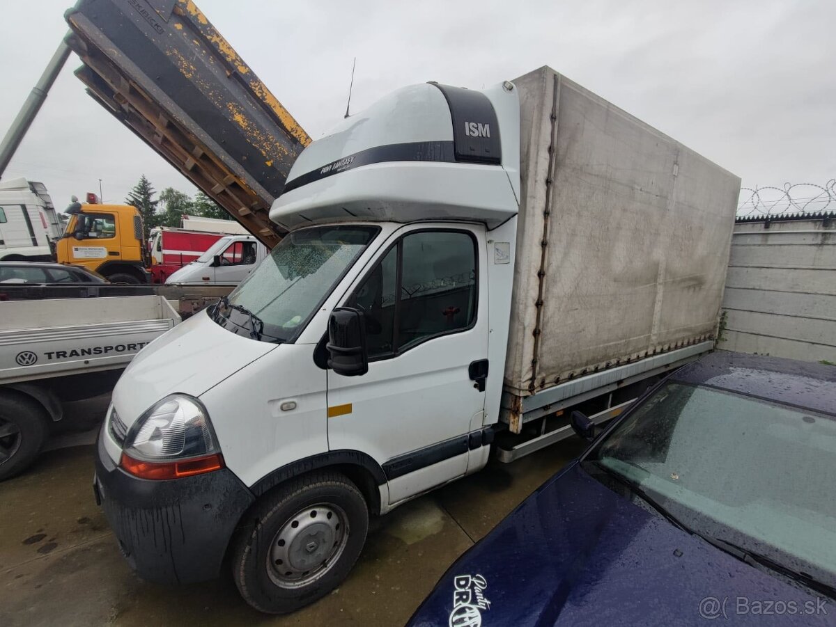 Plachtova dodavka Renault Master 2.5TDCI 2005 porucha motora