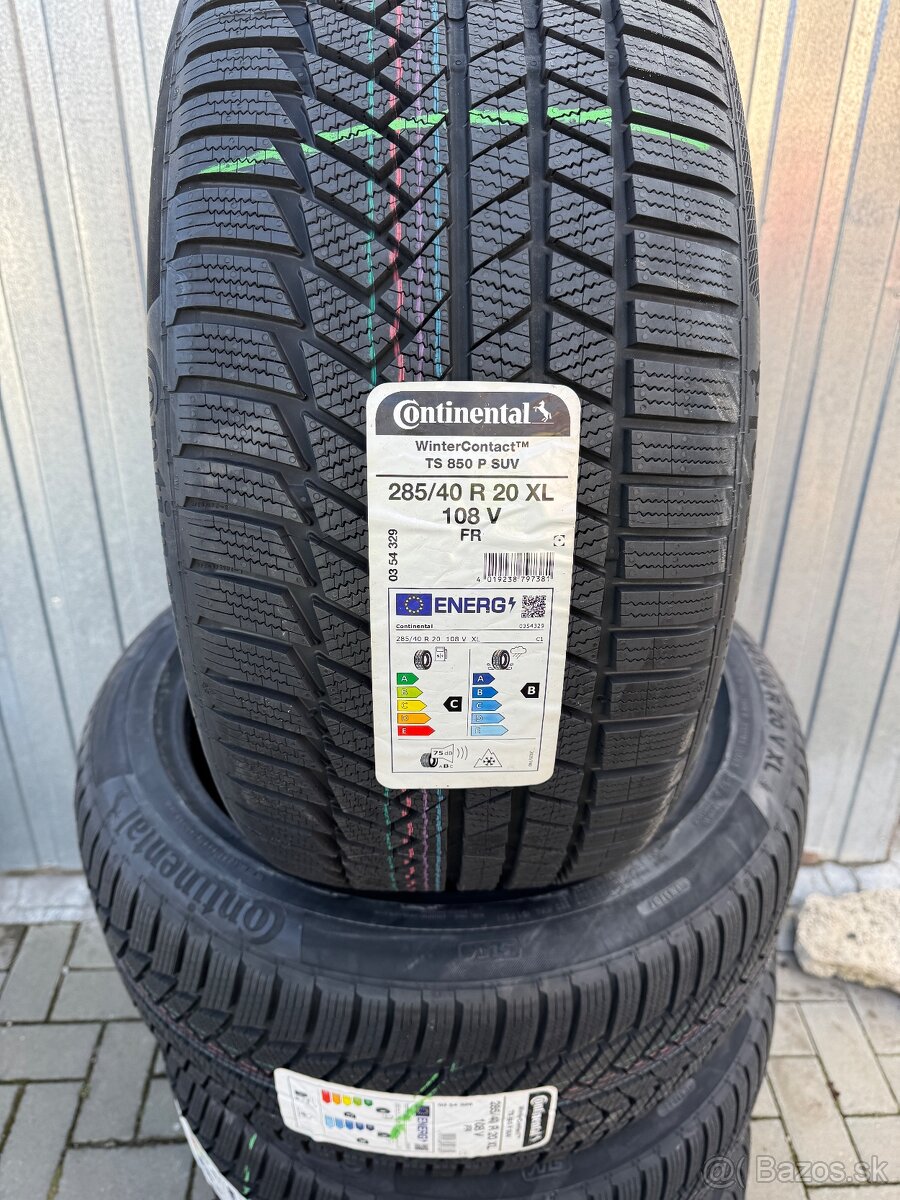 285/40R20 Continental