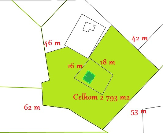 Predaj chaty s pozemkom 2 793 m2, pri B.Bystrici po rekonšt.