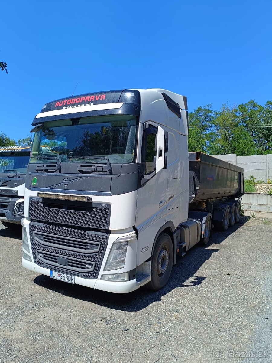 Volvo fh 500 + sklapaci náves