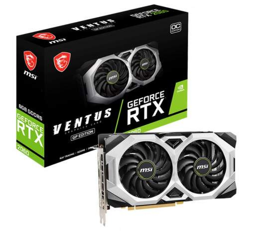 MSI GeForce RTX 2060 VENTUS GP OC 6GB