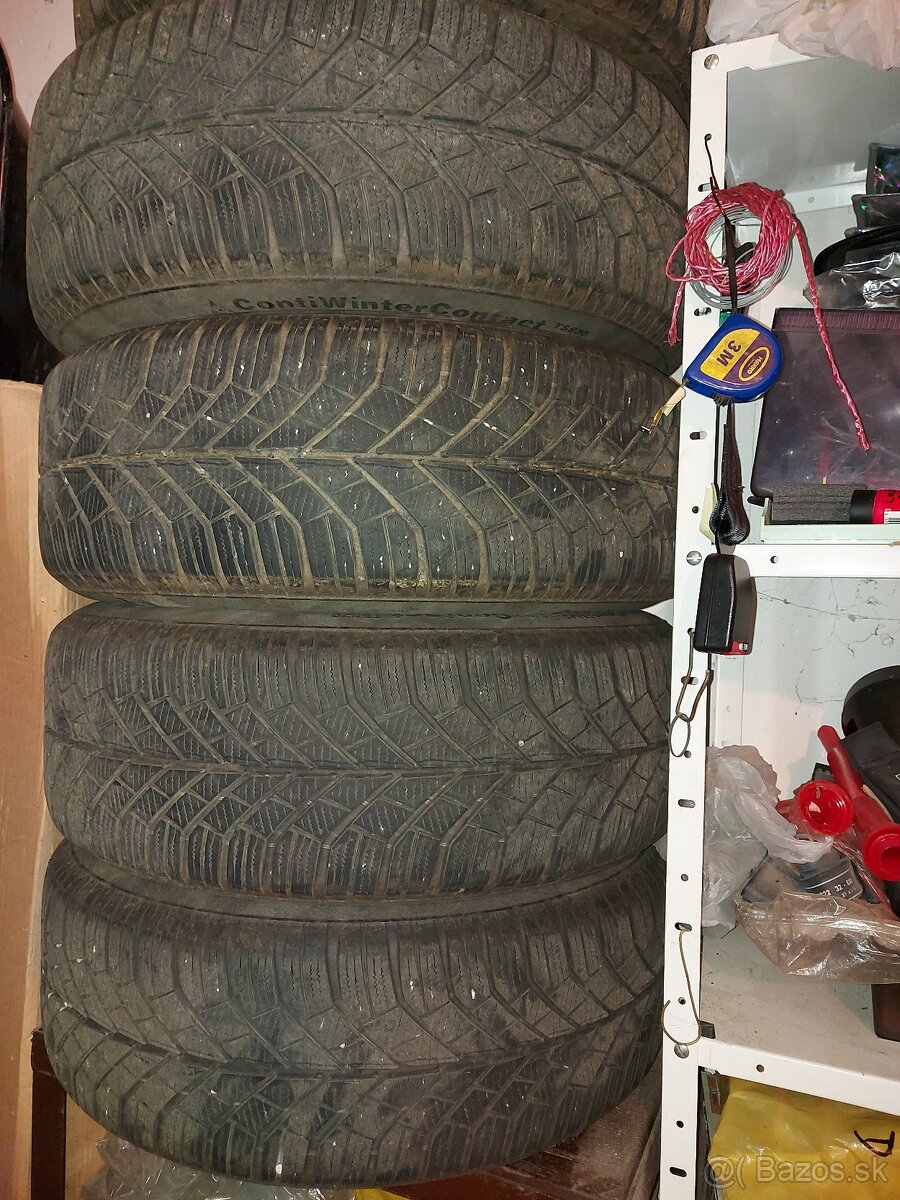 ZIMNÉ PNEUmatiky- premium-Continental TS830 205/55 R16- 6mm