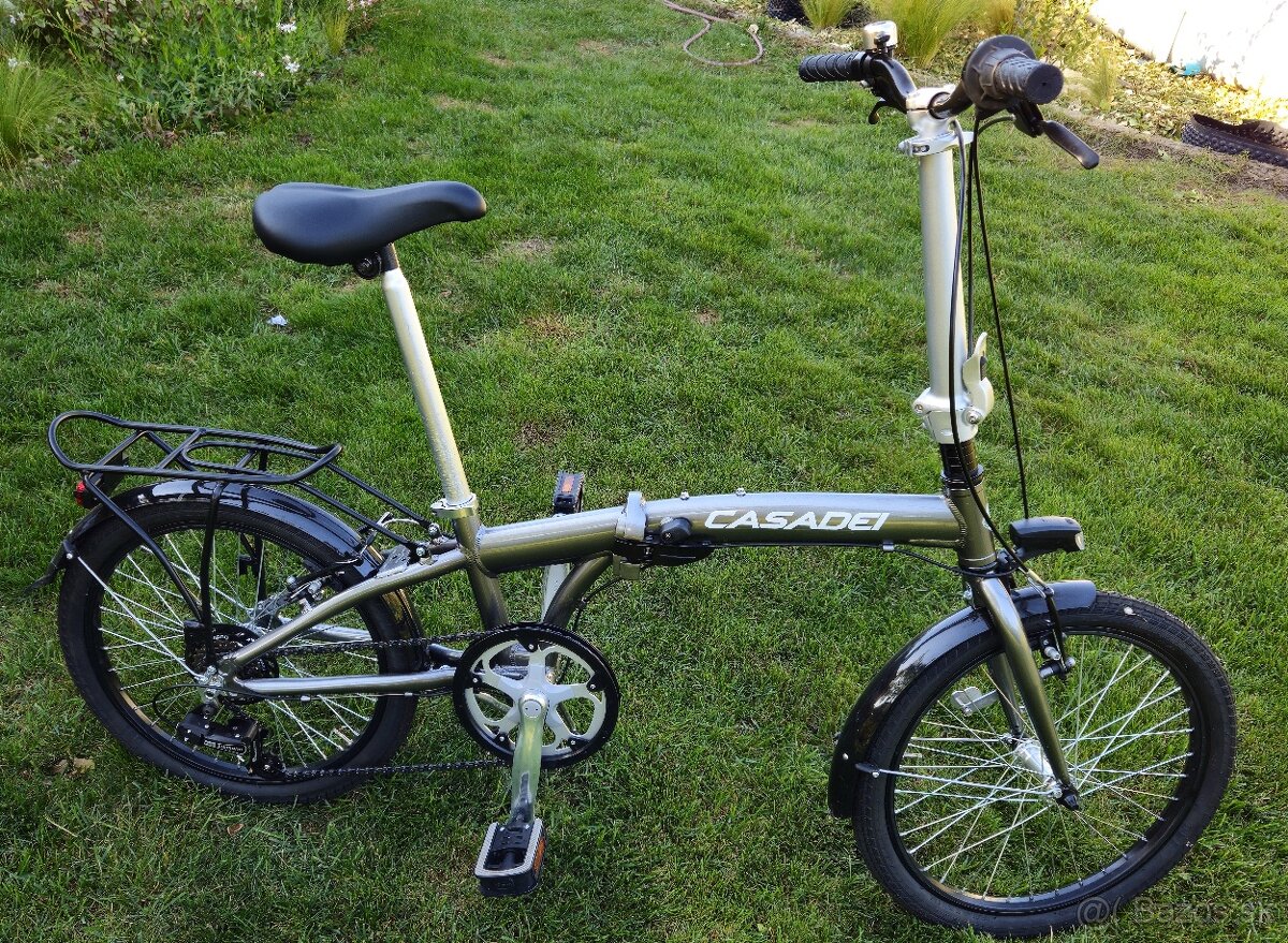 Nový skladací bicykel Casadei 20 Aluminium FOLD20C7V