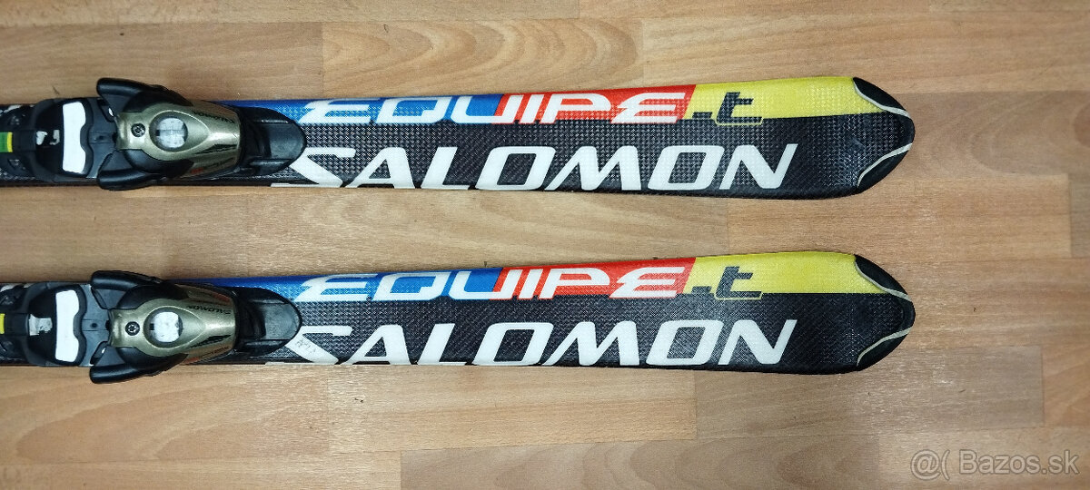 Predám detské lyže SALOMON EQUIPE-T 130cm.