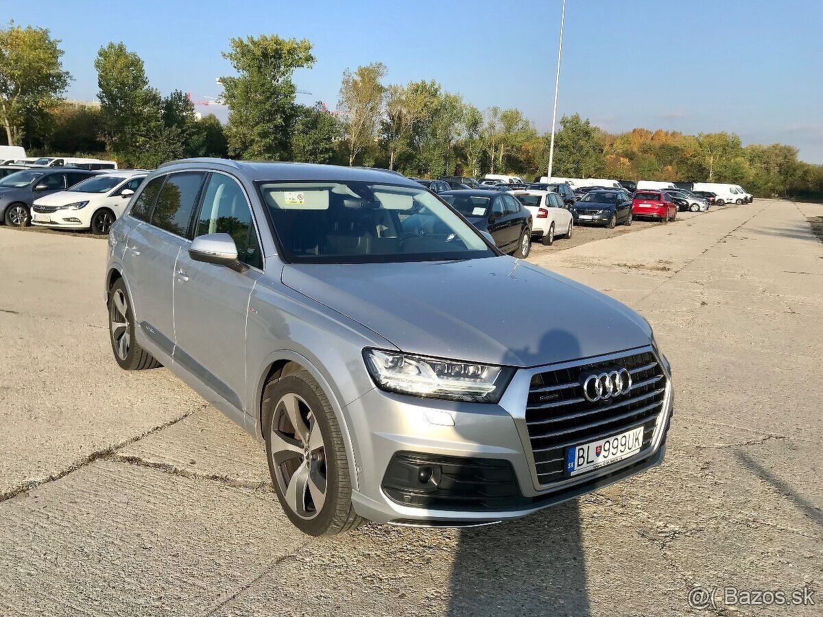 AUDI Q7 3.0 TDi S-LINE QUATTRO