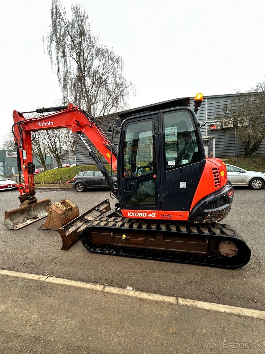 Kubota kx080-4 / 2020 pasovy bager