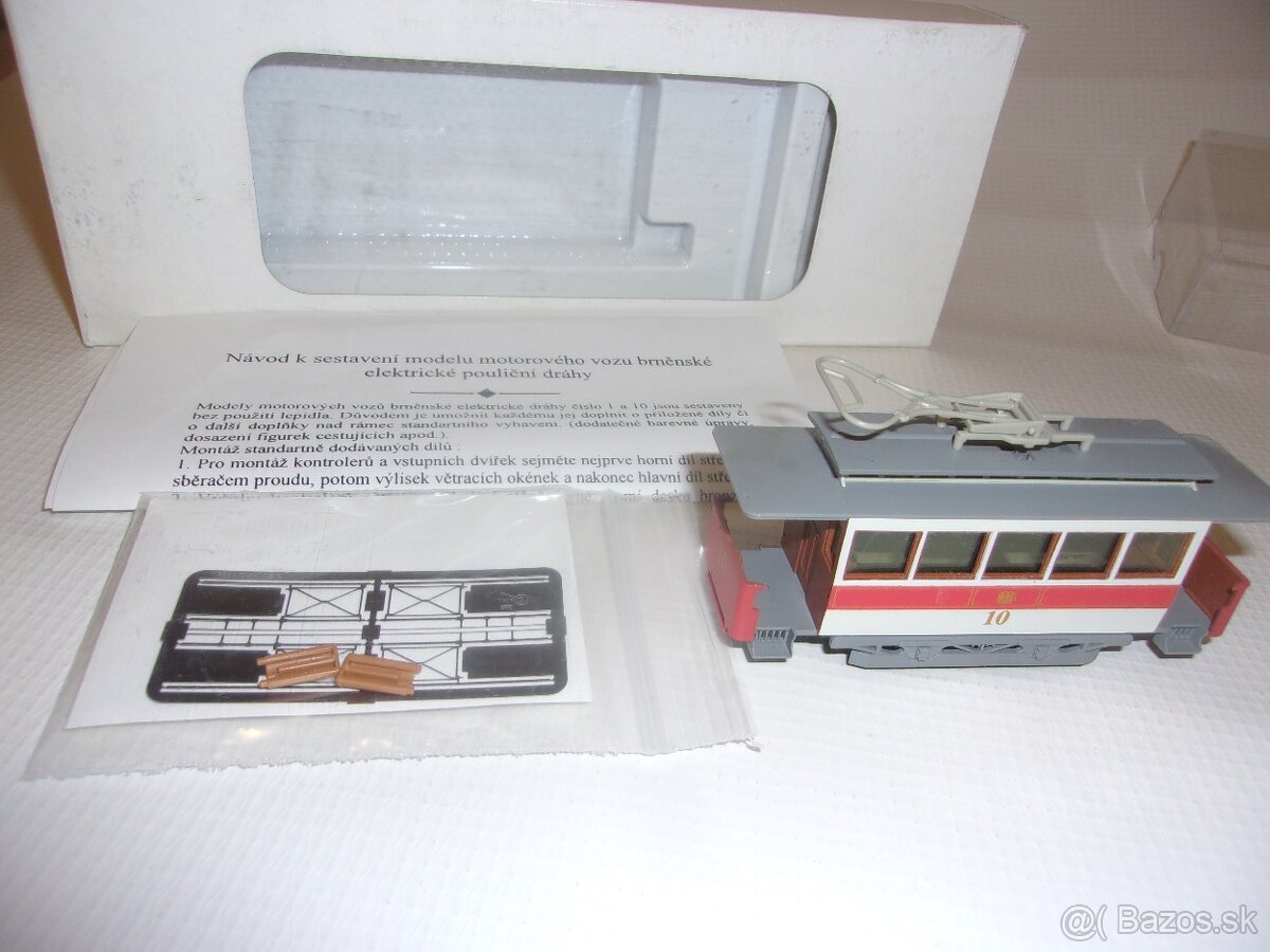 Modely električiek M 1:87