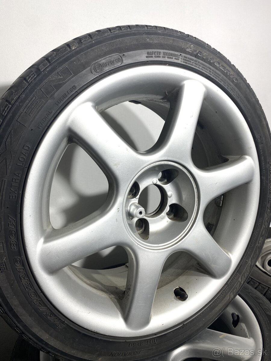 16" Alu kolesá OZ SATURN PLUS AS-7–8,5Jx16–H2,ET38,4x100 R16