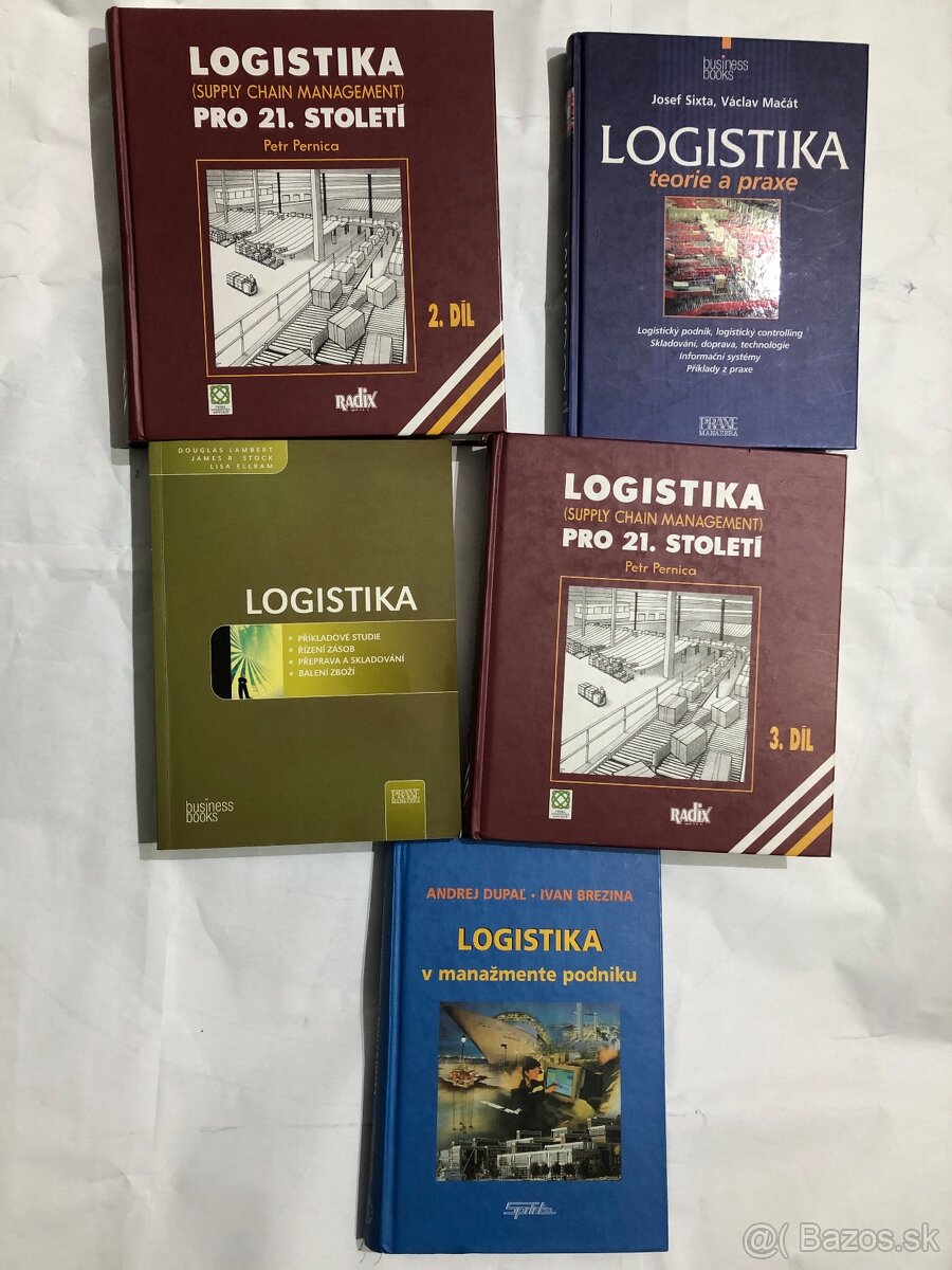 Logistika - knihy 5 kusov