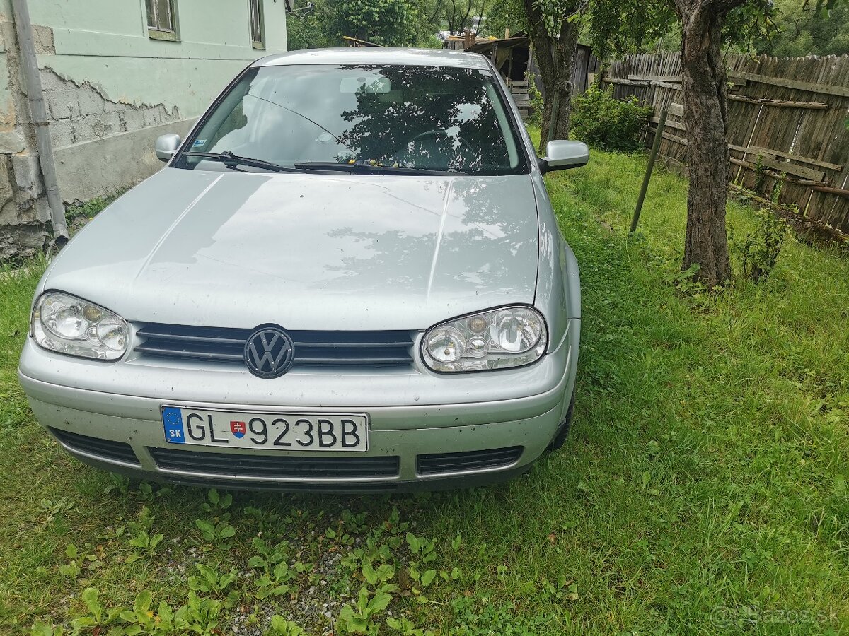 Predám VW golf 4 1.9 74 kw