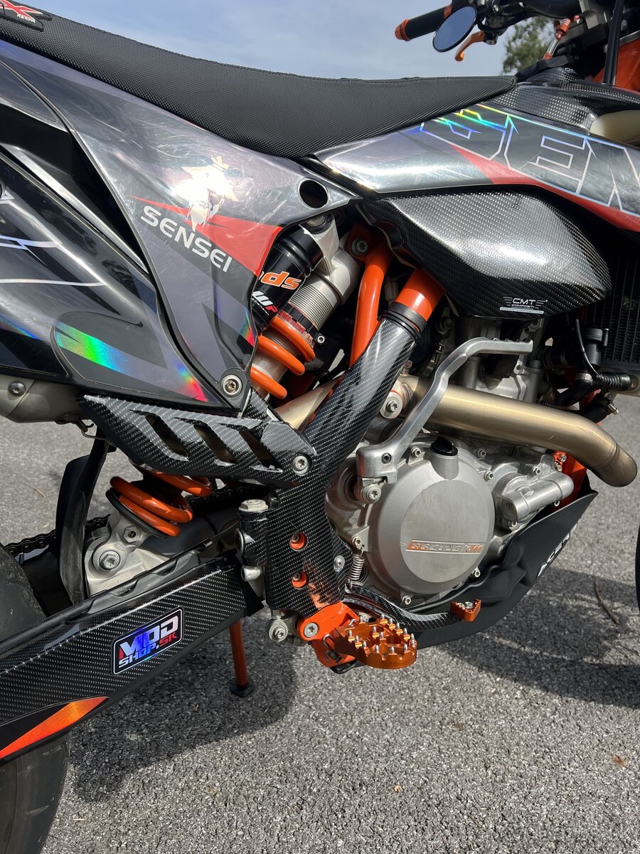 Kryty rámu KTM 450 EXC 2016 a ine modely