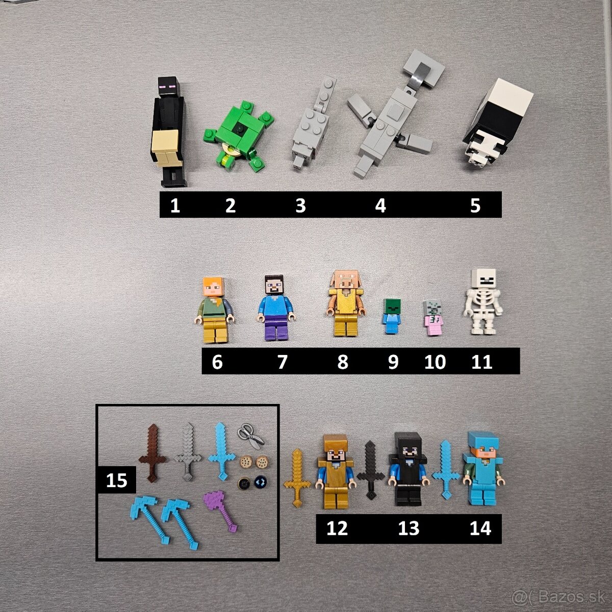 LEGO Minecraft Minifigúrky